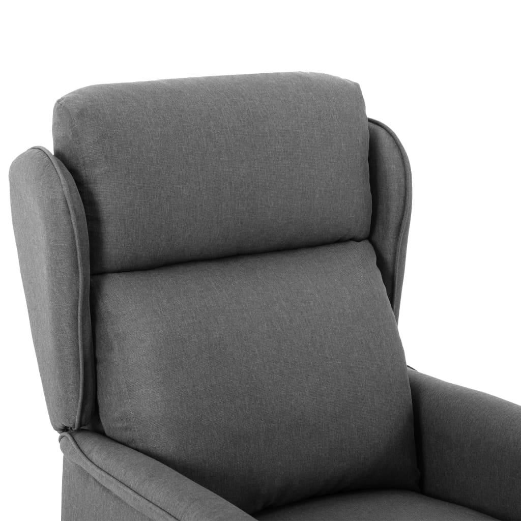Relaxsessel Hellgrau Stoff