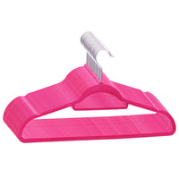 Thumbnail for 20 Stk. Kleiderbügel-Set Anti-Rutsch Rosa Samt