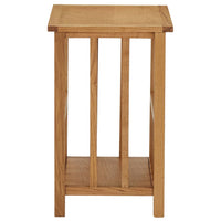 Thumbnail for Zeitungstisch 45x35x55 cm Eiche Massivholz