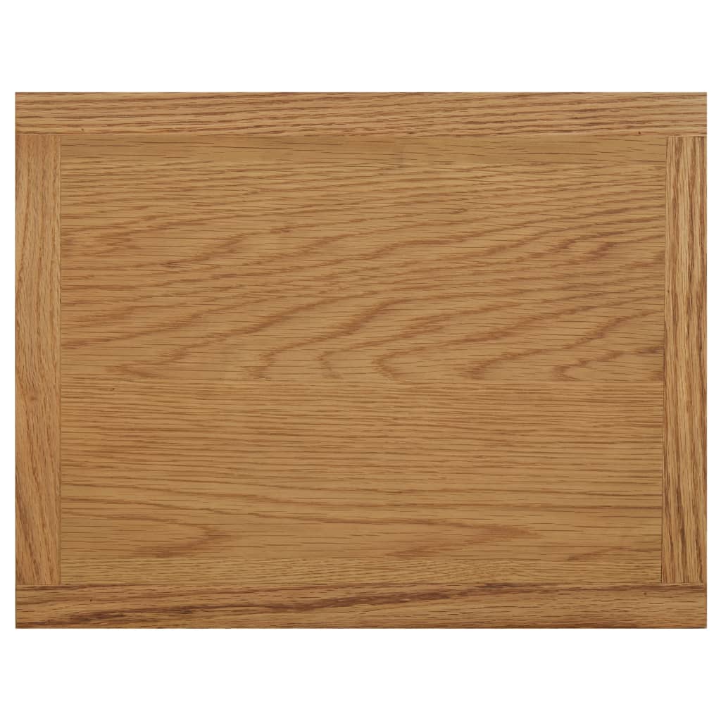 Zeitungstisch 45x35x55 cm Eiche Massivholz