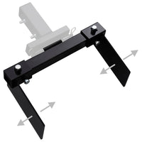 Thumbnail for Schneepflugadapter für Rasentraktor Schwarz