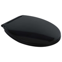 Thumbnail for Hohe Spülrandlose Toilette Soft-Close 7cm Höher Keramik Schwarz