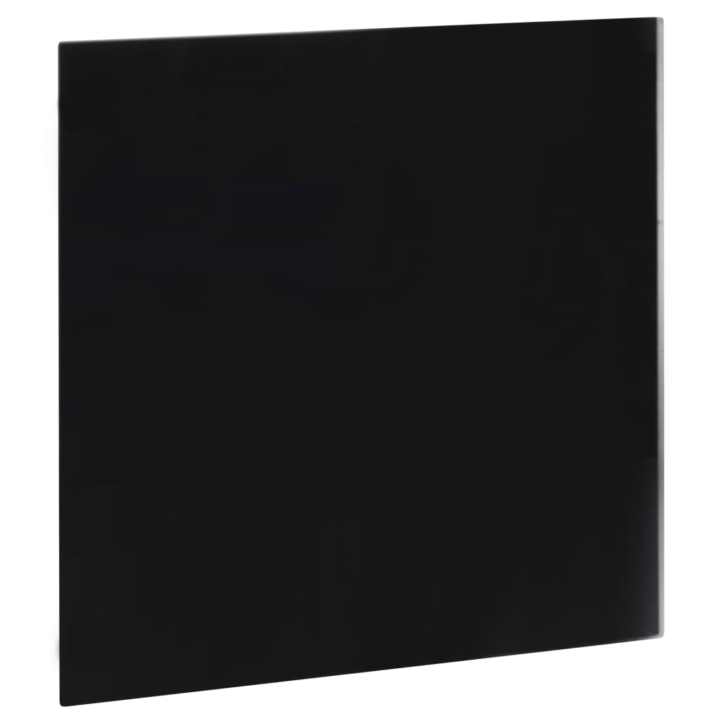 Schlüsselkasten mit Magnettafel Schwarz 35x35x5,5 cm