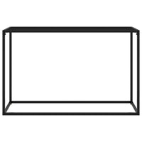 Thumbnail for Konsolentisch Schwarz 120x35x75 cm Hartglas