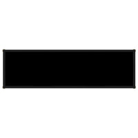 Thumbnail for Konsolentisch Schwarz 120x35x75 cm Hartglas