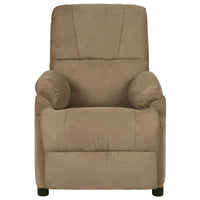 Thumbnail for Massagesessel Taupe Wildleder-Optik