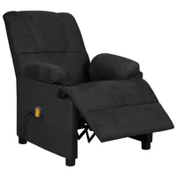 Thumbnail for Massagesessel Schwarz Wildleder-Optik