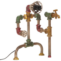Thumbnail for Standleuchte Industriestil Wasserrohr-Design Eisen