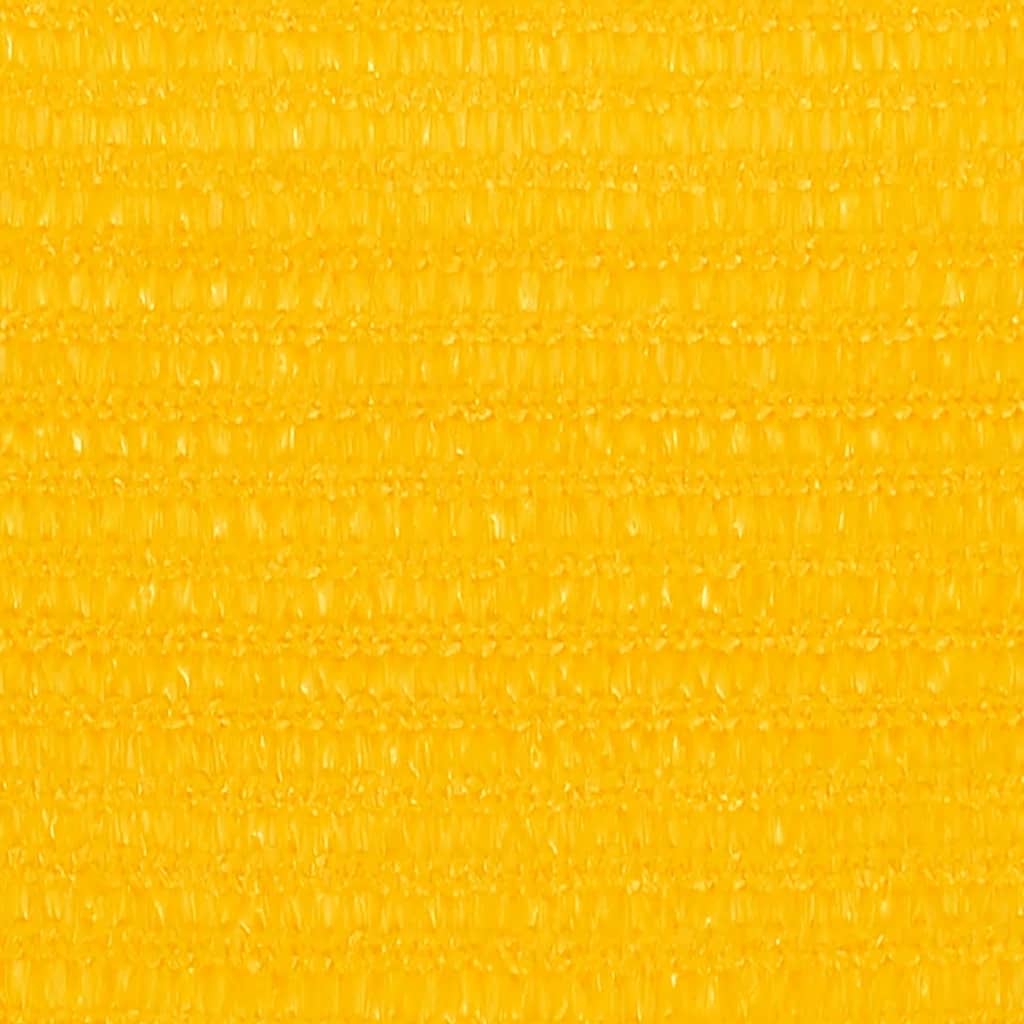 Sonnensegel 160 g/m² Gelb 2,5x4 m HDPE