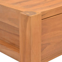 Thumbnail for Schreibtisch mit 2 Schubladen 140x40x75 cm Recyceltes Teak
