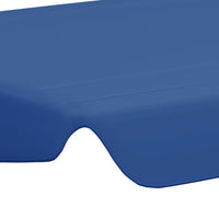 Thumbnail for Ersatzdach für Hollywoodschaukel Blau 188/168x110/145 cm
