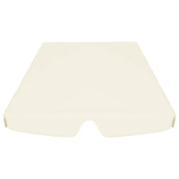 Thumbnail for Ersatzdach für Hollywoodschaukel Creme 150/130x70/105 cm