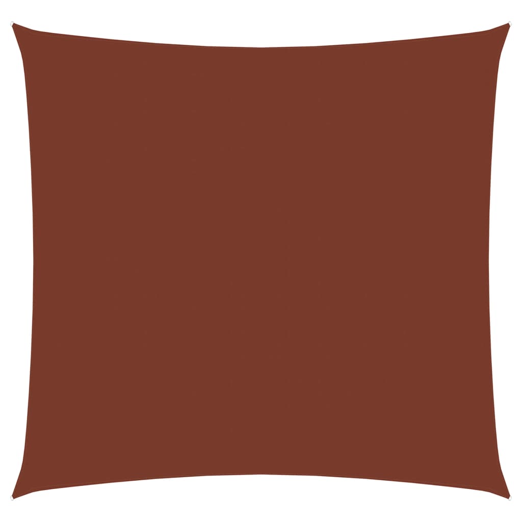 Sonnensegel Oxford-Gewebe Quadratisch 6x6 m Terrakottarot