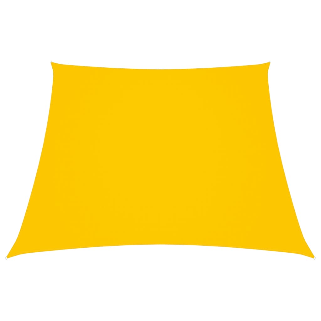 Sonnensegel Oxford-Gewebe Trapezförmig 3/4x3 m Gelb