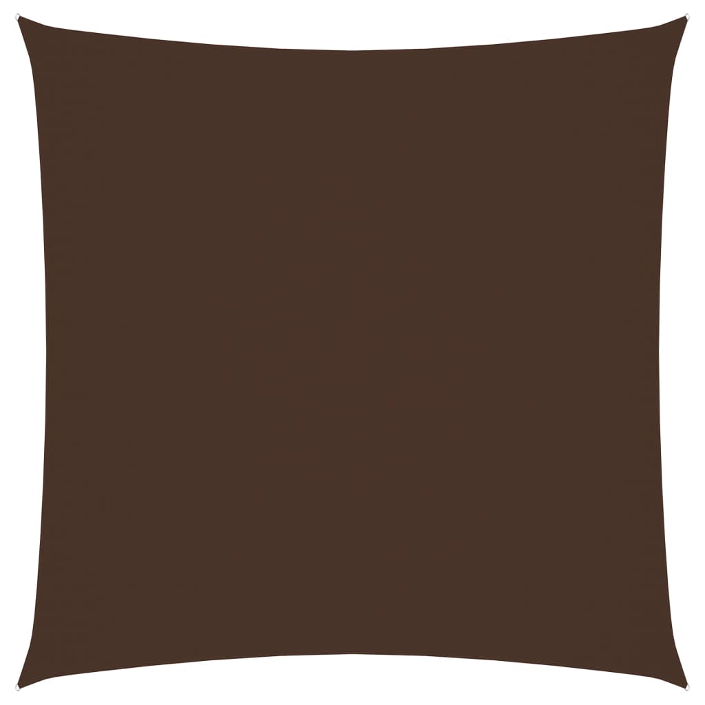 Sonnensegel Oxford-Gewebe Quadratisch 7x7 m Braun
