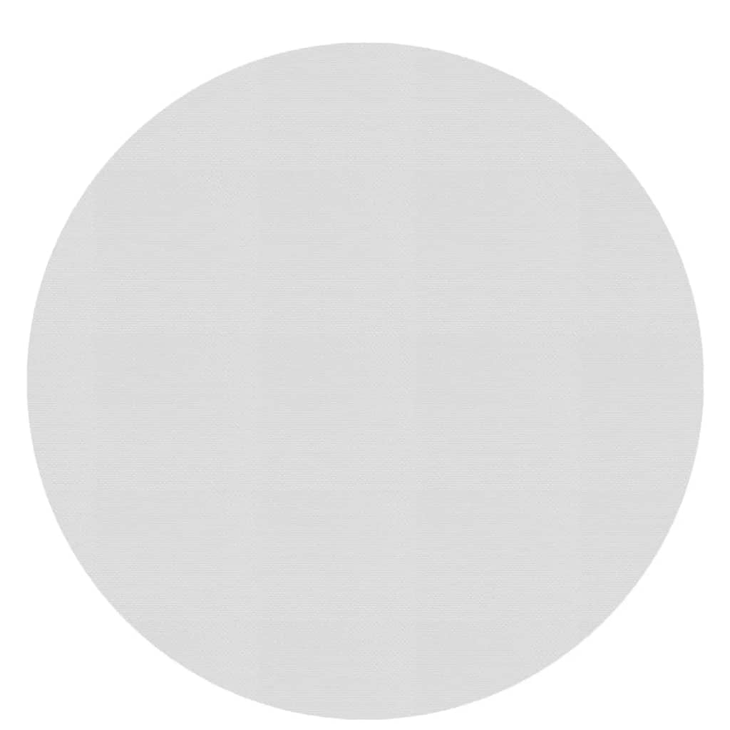 Treibende Pool-Solarplane PE 250 cm Grau