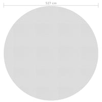 Thumbnail for Treibende Pool-Solarplane PE 527 cm Grau