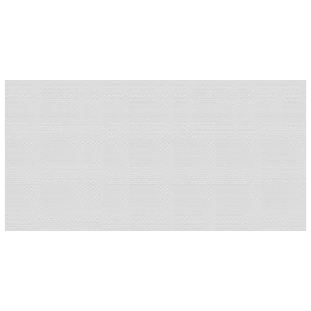 Treibende Pool-Solarplane PE 549x274 cm Grau