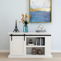 Thumbnail for Schiebetürbeschlag für Möbel Kohlenstoffstahl 122 cm