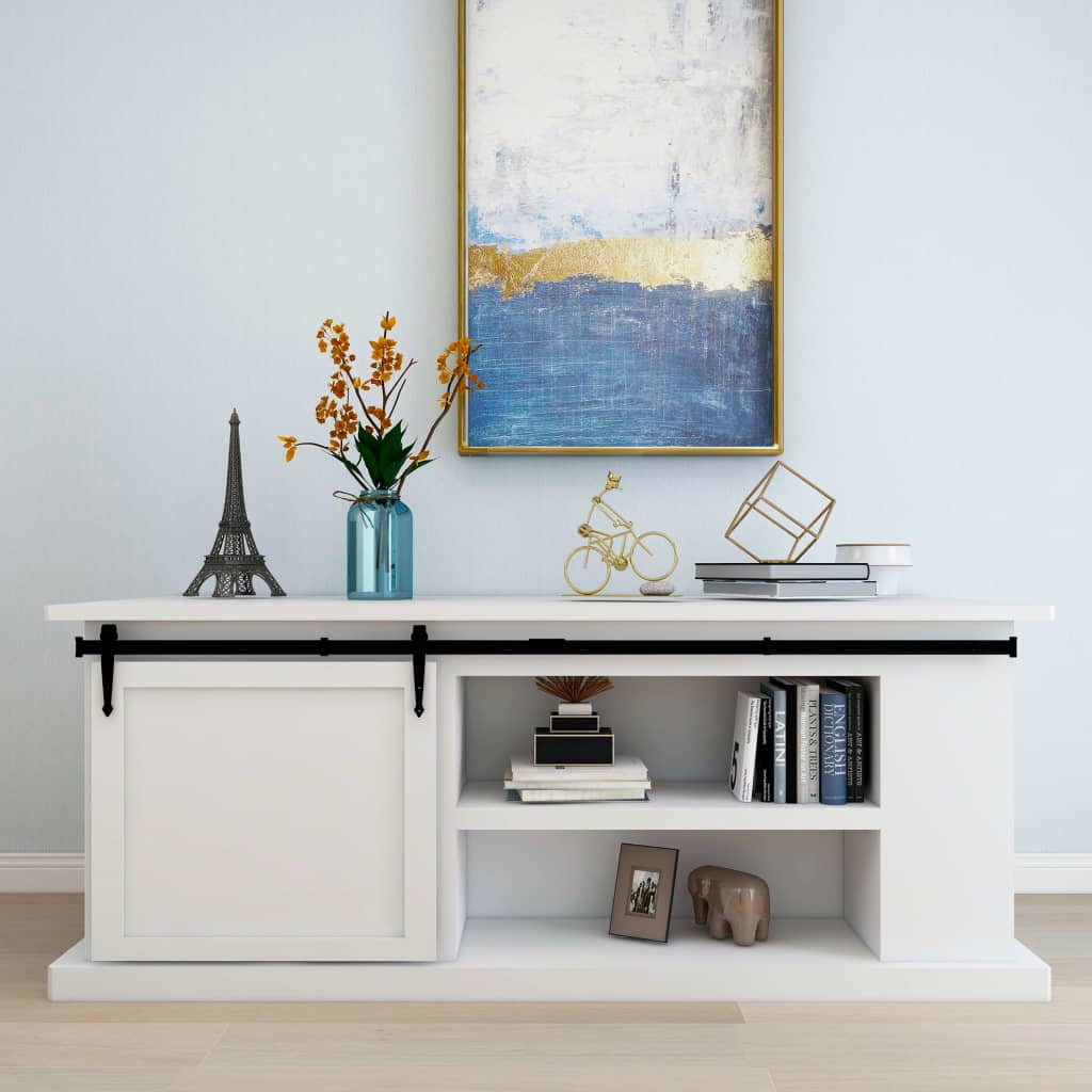 Schiebetürbeschlag für Möbel Kohlenstoffstahl 200 cm