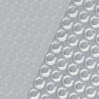 Thumbnail for Rechteckige Poolabdeckung 1200x600 cm PE Silbern