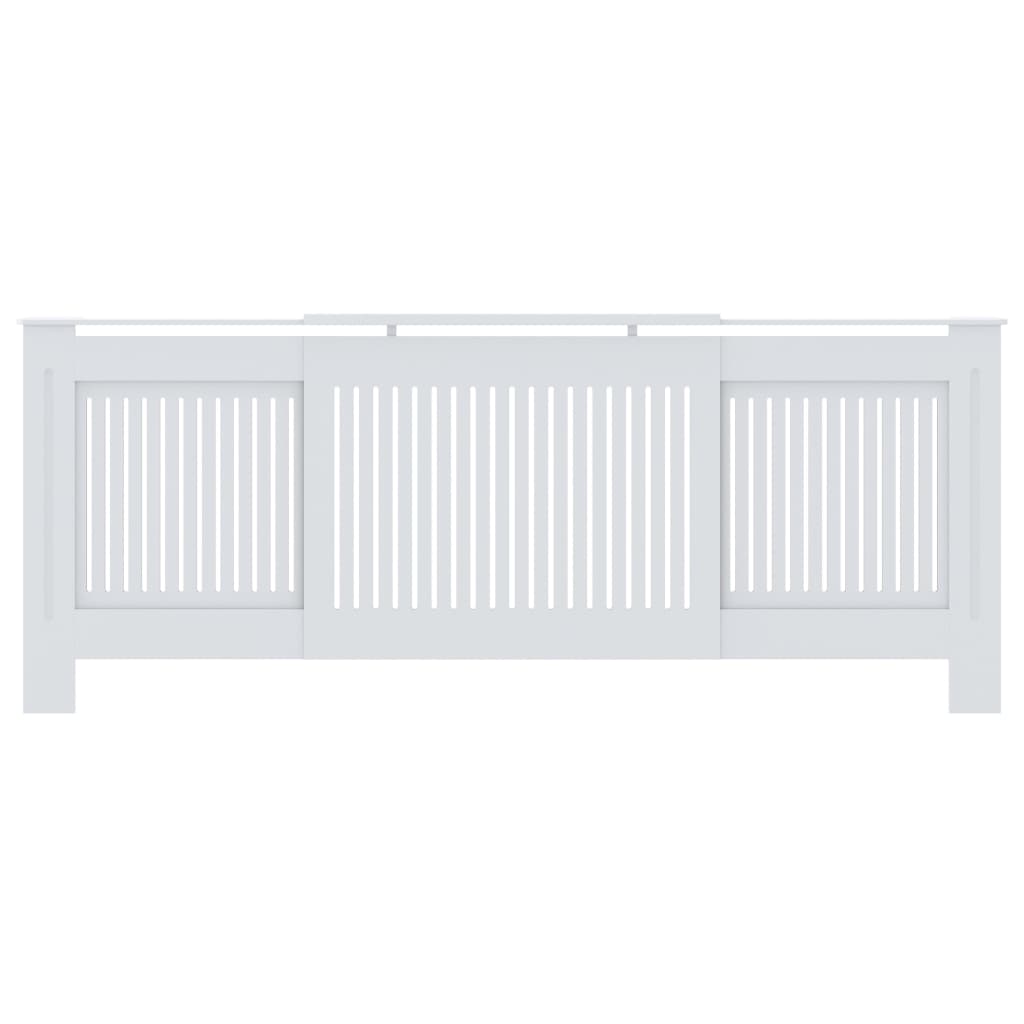 MDF Heizkörperverkleidung Weiß 205 cm