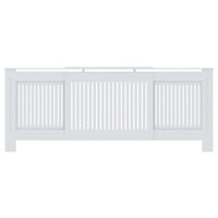 Thumbnail for MDF Heizkörperverkleidung Weiß 205 cm