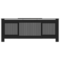 Thumbnail for MDF Heizkörperverkleidung Schwarz 205 cm