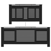 Thumbnail for MDF Heizkörperverkleidung Schwarz 205 cm