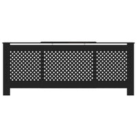 Thumbnail for MDF Heizkörperverkleidung Schwarz 205 cm