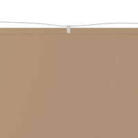 Thumbnail for Senkrechtmarkise Taupe 250x270 cm Oxford-Gewebe