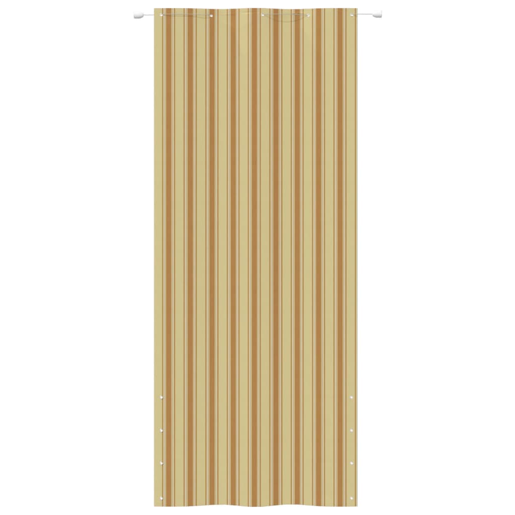 Balkon-Sichtschutz Gelb und Orange 100x240 cm Oxford-Gewebe