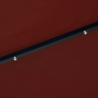 Thumbnail for Sonnenschirm mit LED-Leuchten Stahlmast 300 cm Terrakotta-Rot