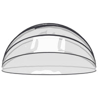 Thumbnail for Pooldach 500x250 cm