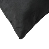 Thumbnail for Zierkissen 4 Stk. Schwarz 40x40 cm Stoff