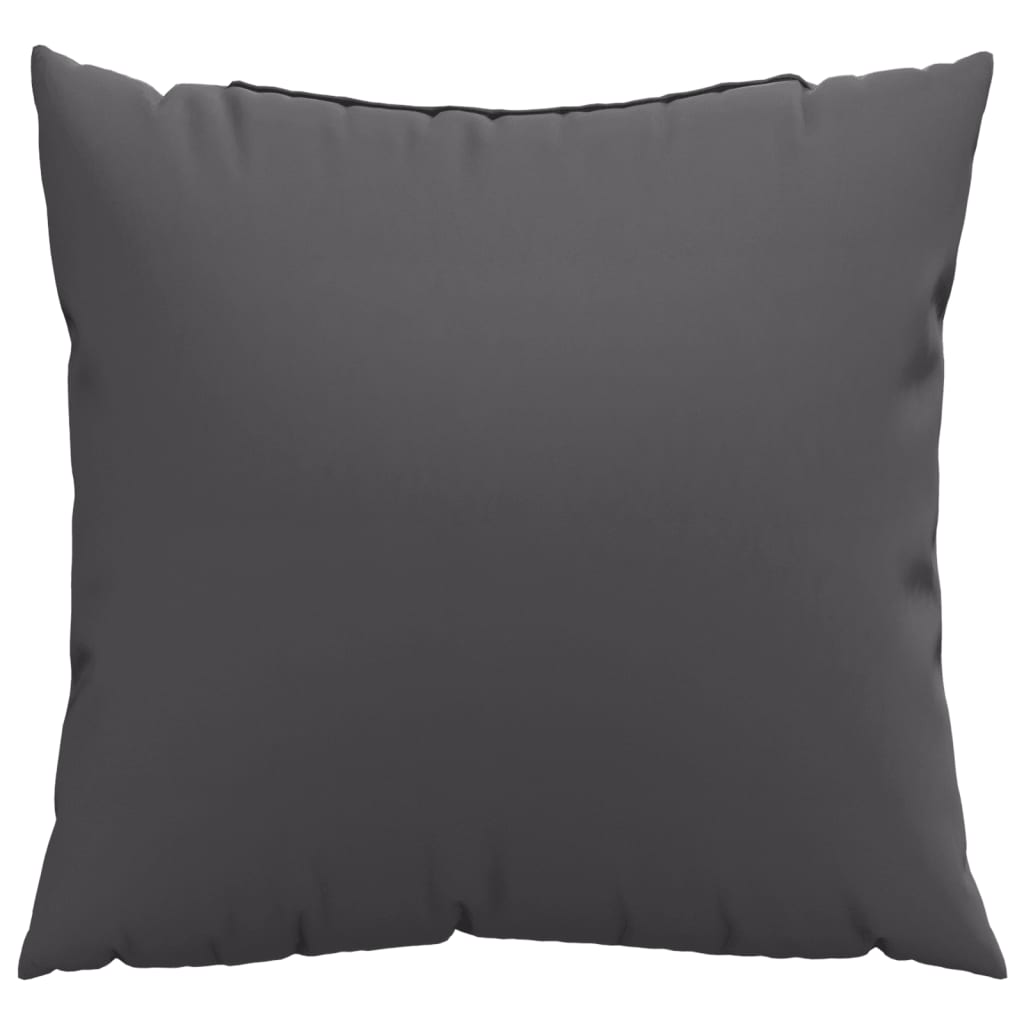 Zierkissen 4 Stk. Anthrazit 50x50 cm Stoff