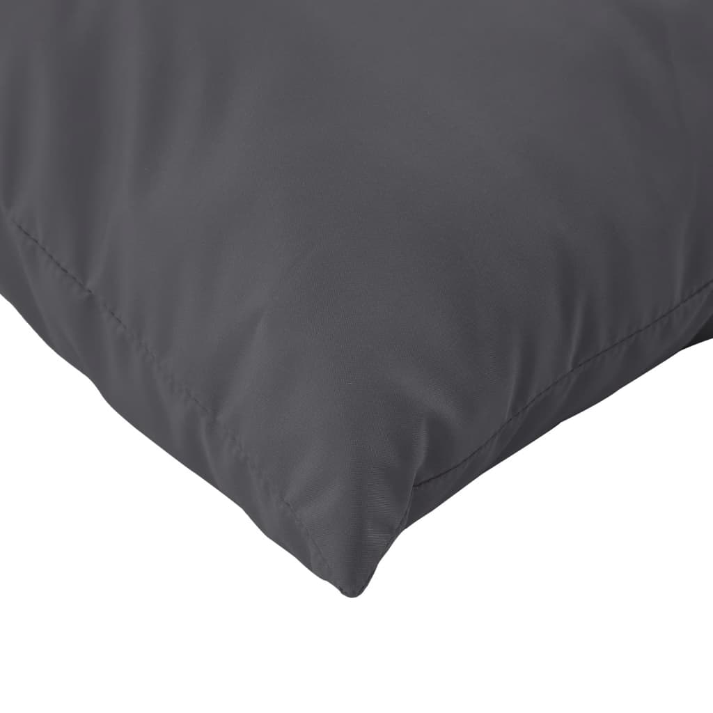 Zierkissen 4 Stk. Anthrazit 50x50 cm Stoff