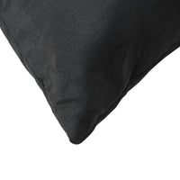 Thumbnail for Zierkissen 4 Stk. Schwarz 50x50 cm Stoff