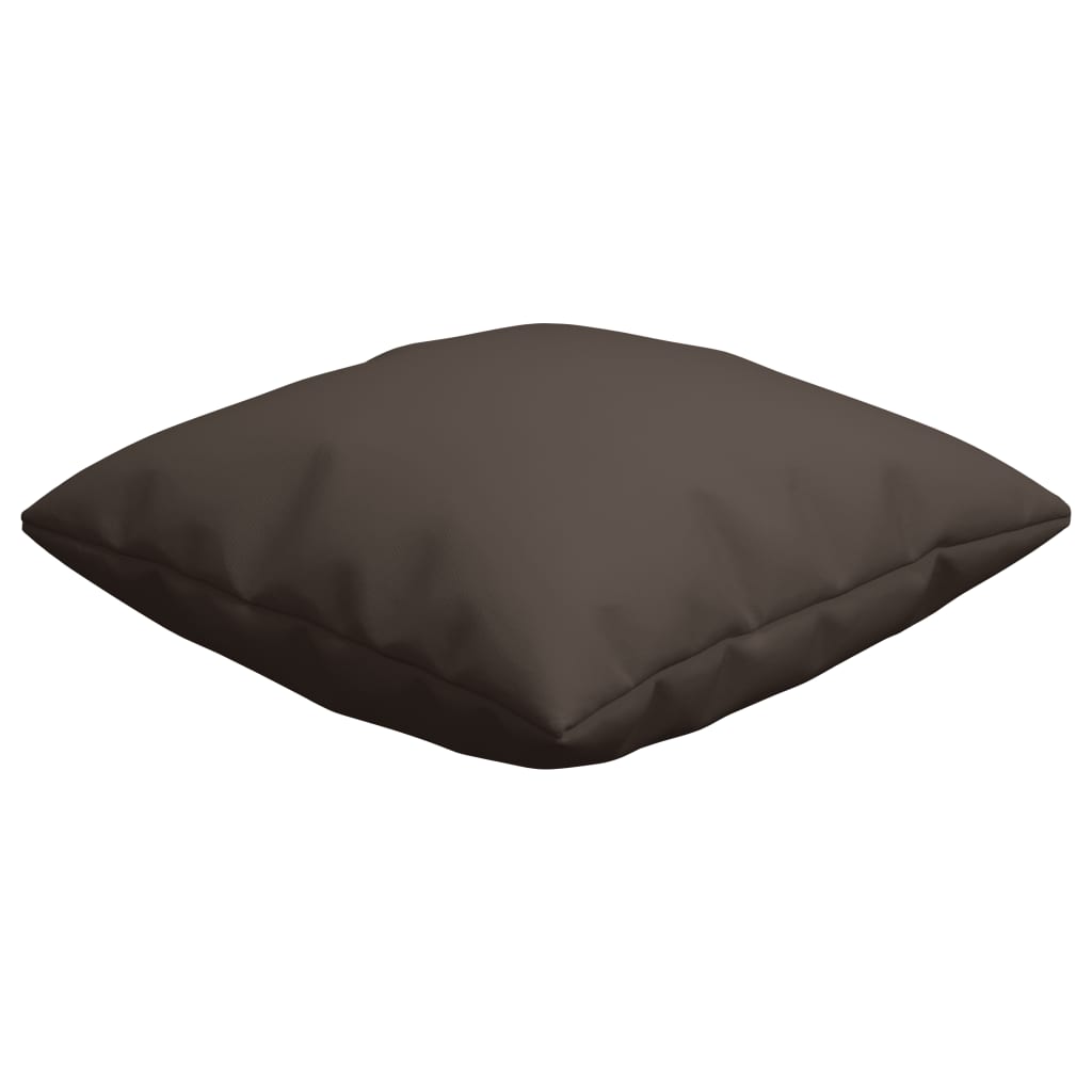 Sofakissen 4 Stk. Taupe 50x50 cm Stoff