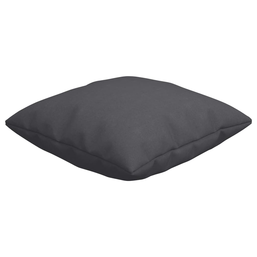 Sofakissen 4 Stk. Anthrazit 60x60 cm Stoff
