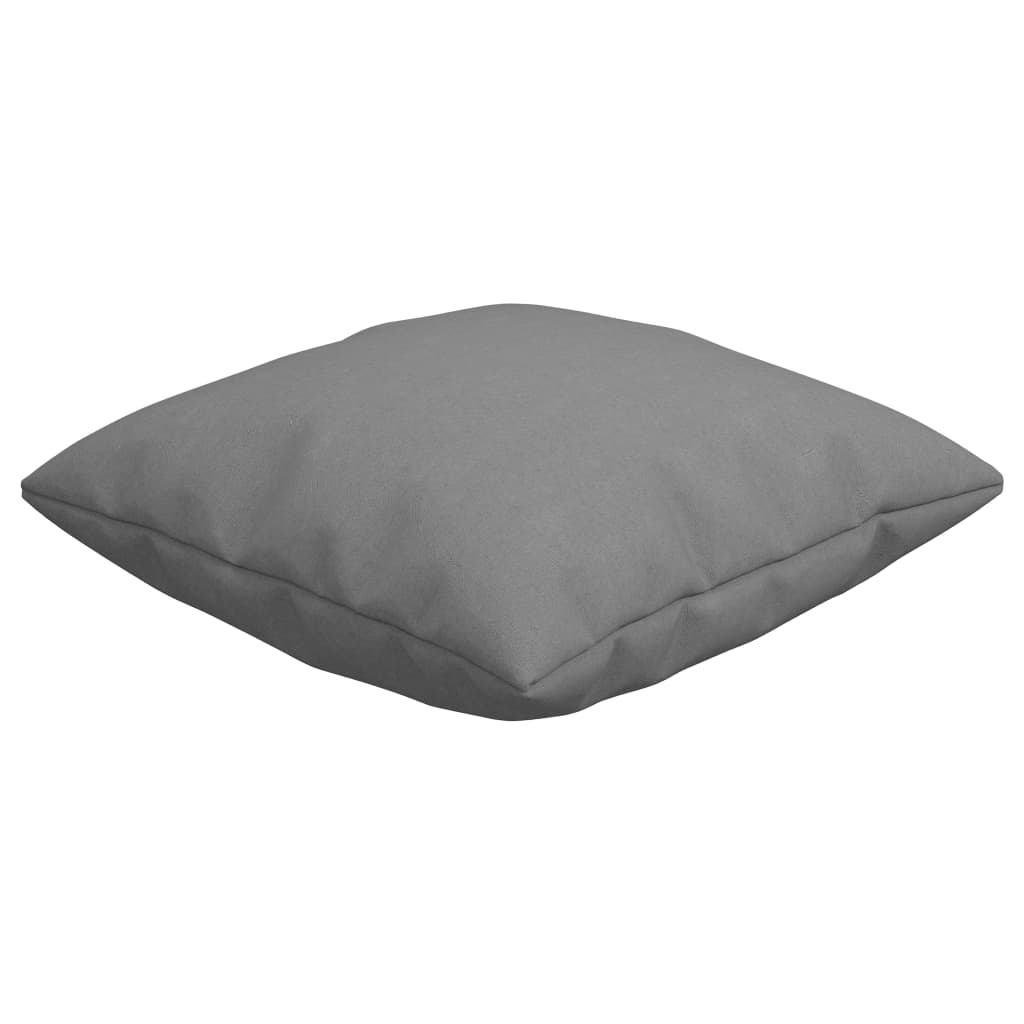 Sofakissen 4 Stk. Grau 60x60 cm Stoff