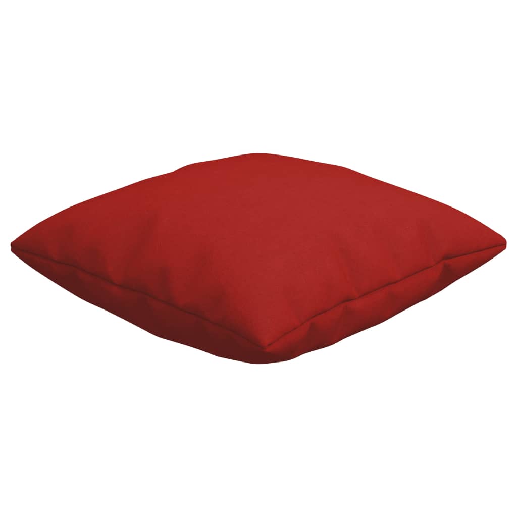 Sofakissen 4 Stk. Rot 60x60 cm Stoff