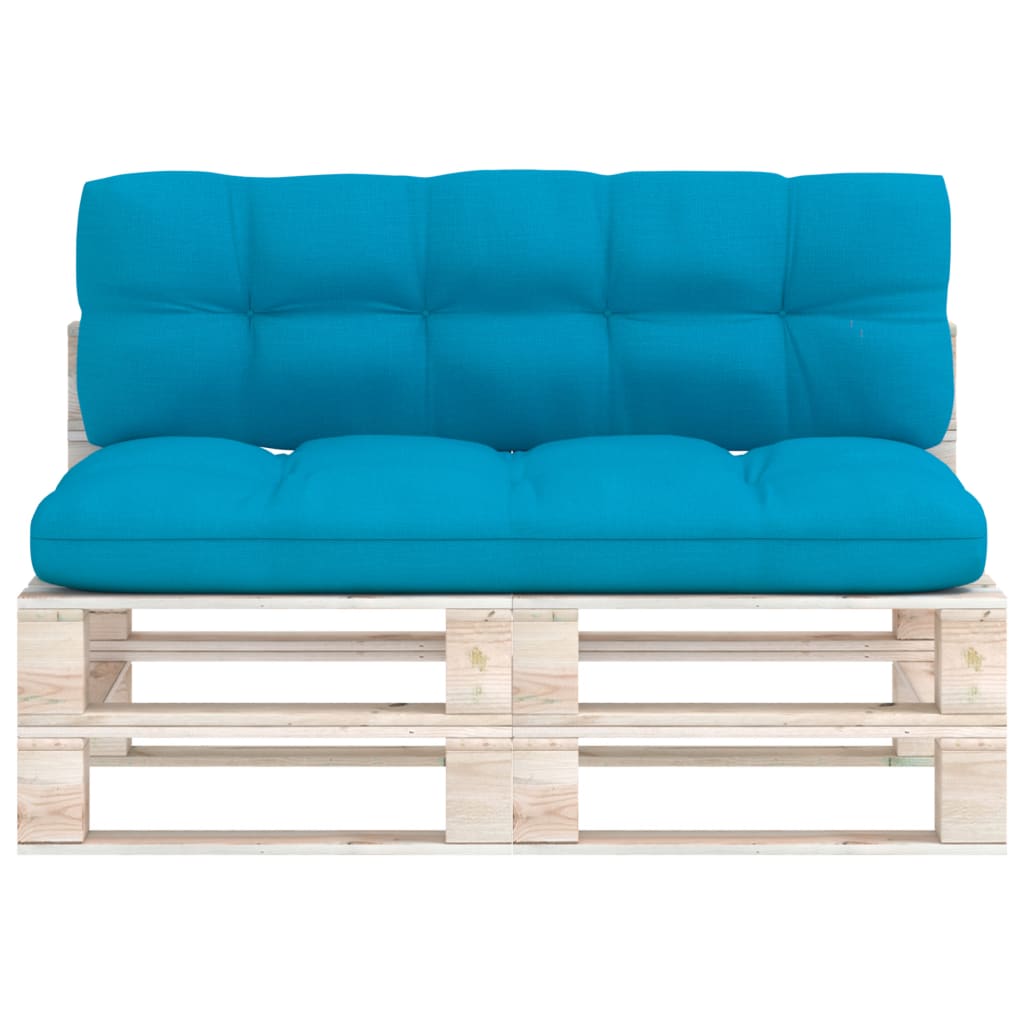 Palettensofa-Kissen 2 Stk. Blau