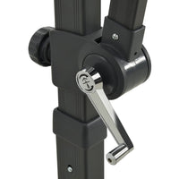 Thumbnail for Ampelschirm mit Mast und LED-Leuchten Grün 250 cm