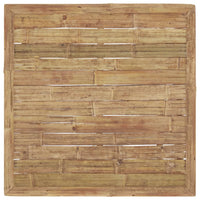 Thumbnail for Gartentisch 65x65x30 cm Bambus