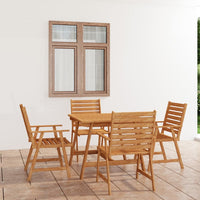 Thumbnail for 5-tlg. Garten-Essgruppe Massivholz Akazie