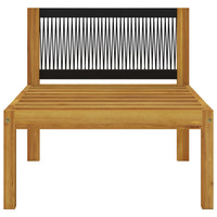 Thumbnail for 4-Sitzer-Gartensofa mit Kissen Massivholz Akazie