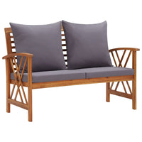 Thumbnail for 3-tlg. Garten-Lounge-Set mit Auflagen Massivholz Akazie