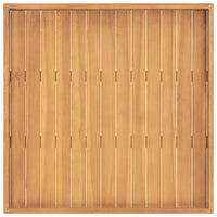 Thumbnail for Serviertablett 70x70 cm Massivholz Teak