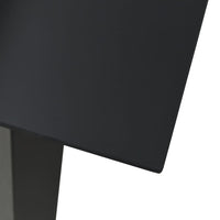 Thumbnail for 5-tlg. Garten-Essgruppe PVC Rattan Schwarz